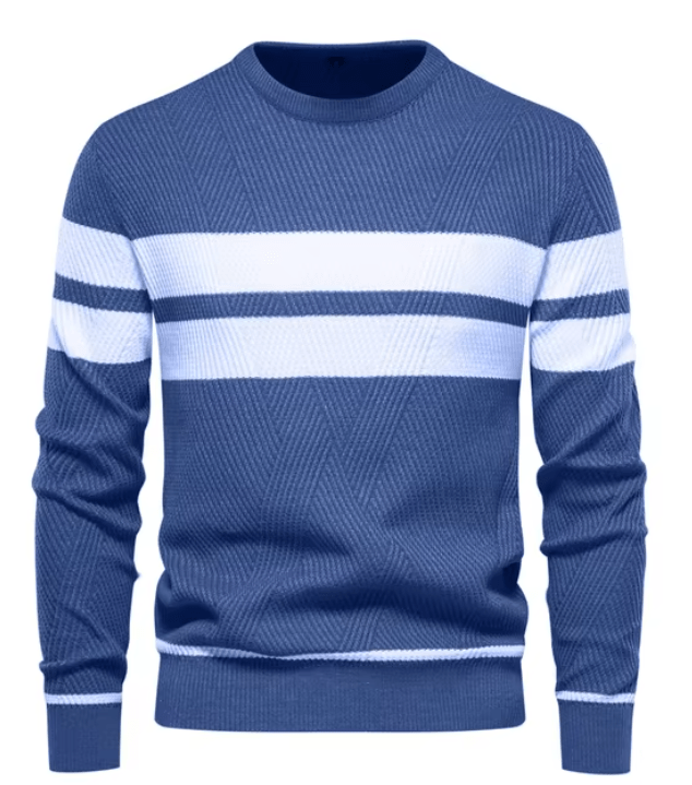 Mason™ Contrast Knit Crew Sweater