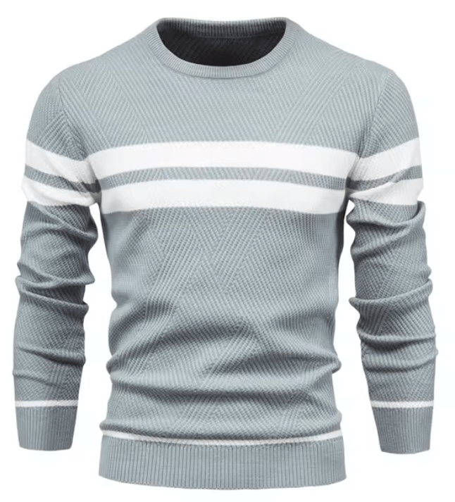 Mason™ Contrast Knit Crew Sweater