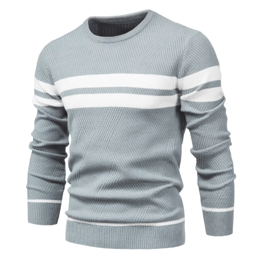 Mason™ Contrast Knit Crew Sweater