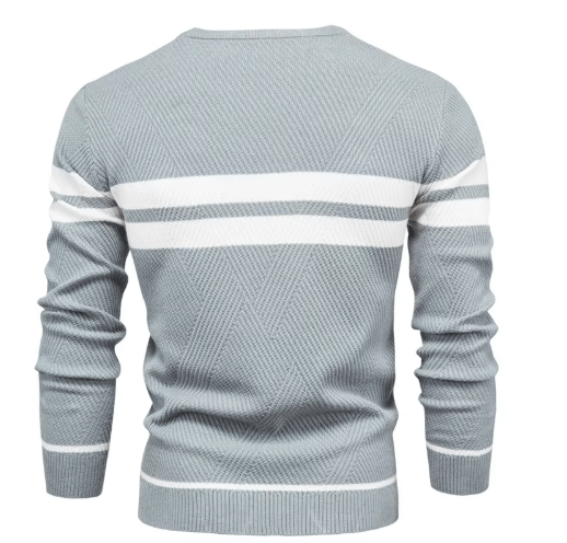 Mason™ Contrast Knit Crew Sweater