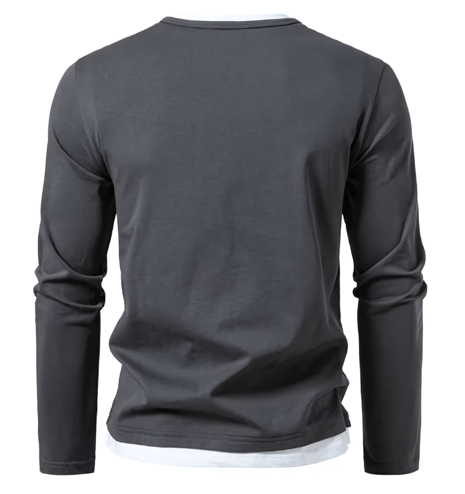 Aaron™ Layered Long Sleeve Shirt