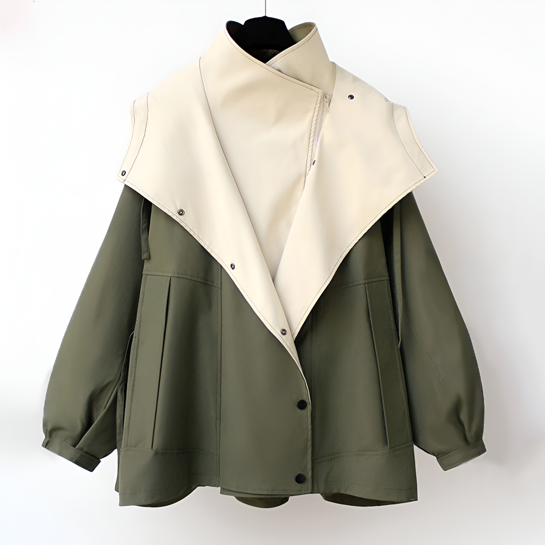Celine™ Structured Layered Winter Jacket