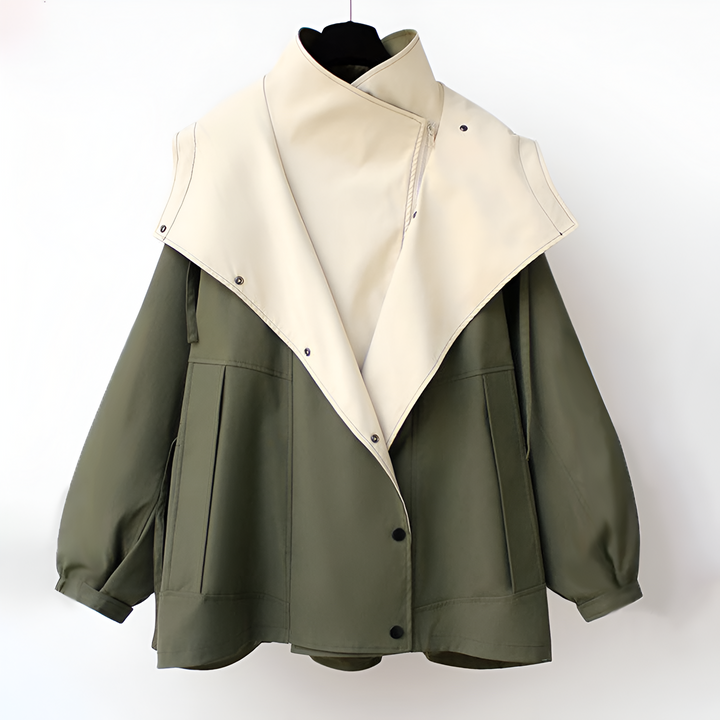 Celine™ Structured Layered Winter Jacket