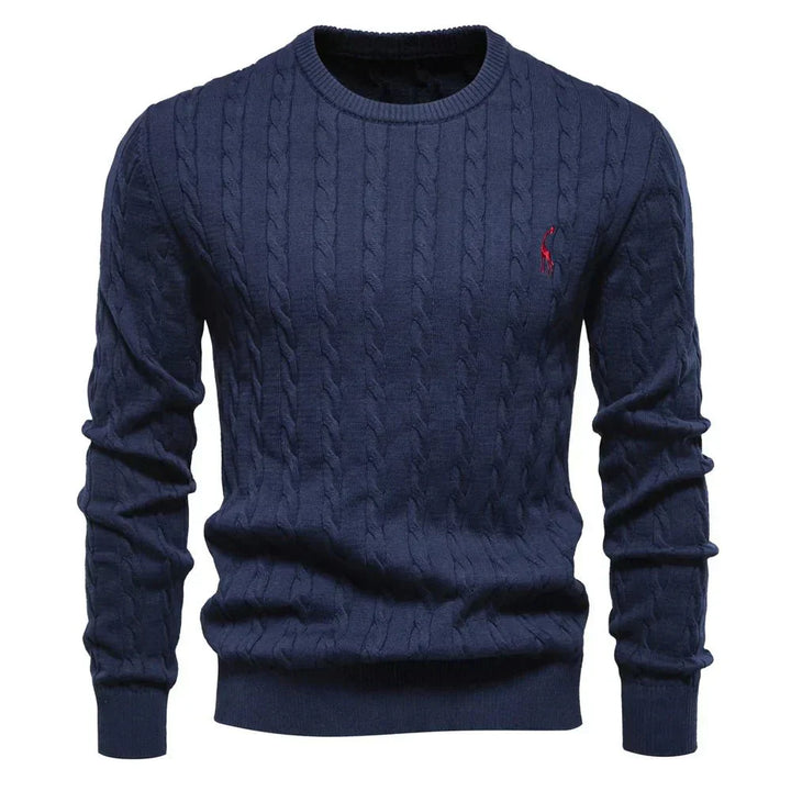 Nathan™ Cable Knit Crew Sweater