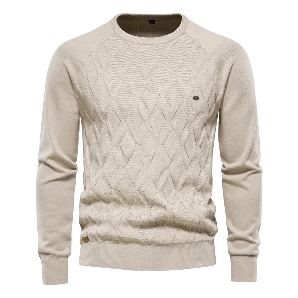 Julian™ Diamond Knit Crew Sweater