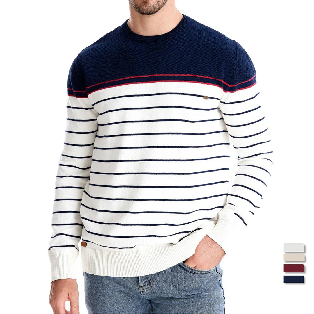 Daniel™ Striped Crew Sweater