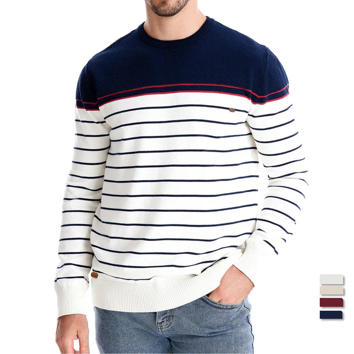 Daniel™ Striped Crew Sweater