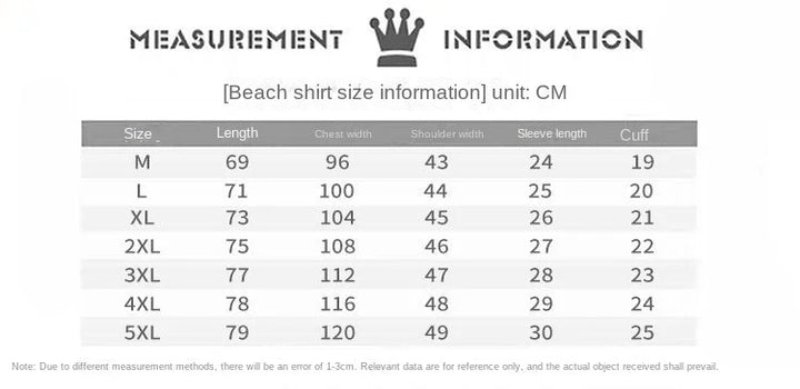 Men's Hawaiian Beach Set