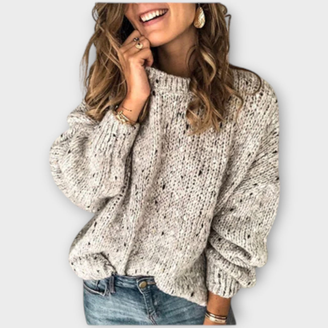 Calista™ Cozy Long Sleeve Knit Sweater