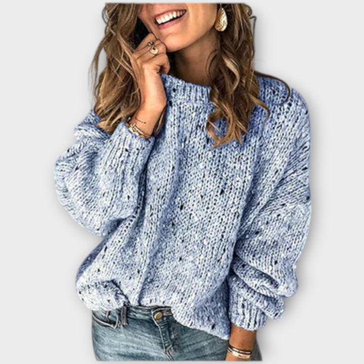Calista™ Cozy Long Sleeve Knit Sweater