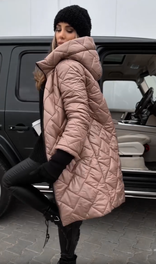 Natalie™ Quilted Hooded Winter Jacket