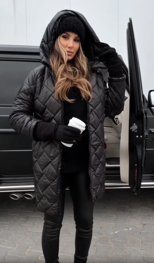 Natalie™ Quilted Hooded Winter Jacket