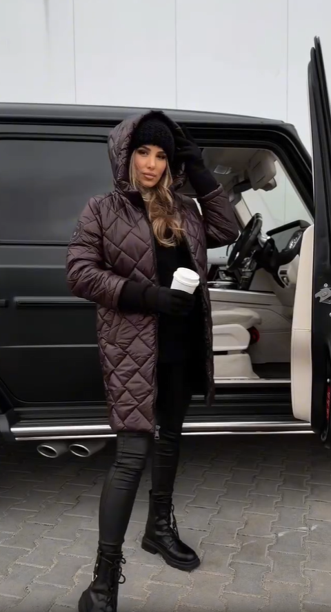 Natalie™ Quilted Hooded Winter Jacket