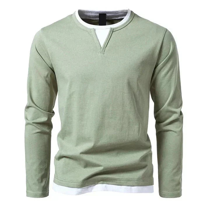Aaron™ Layered Long Sleeve Shirt