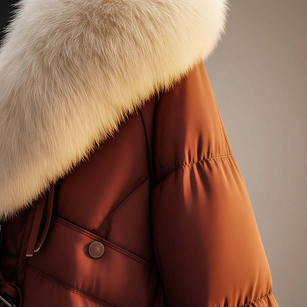 Evelyn™ Luxe Fur Collar Puffer Jacket