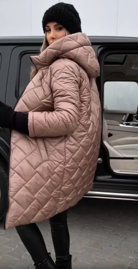 Natalie™ Quilted Hooded Winter Jacket