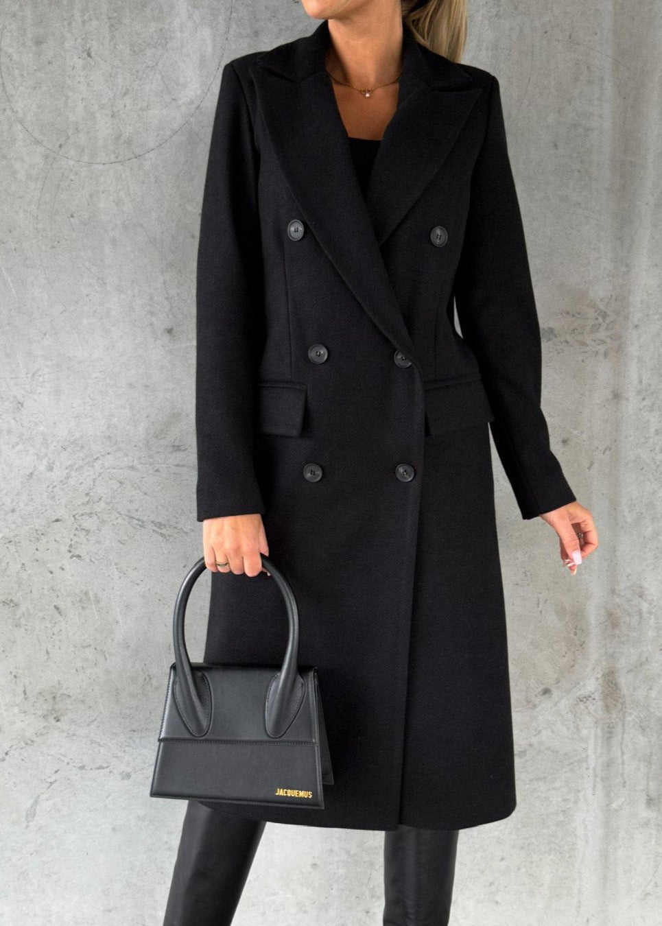 Sandra™ Tailored Double-Breasted Coat
