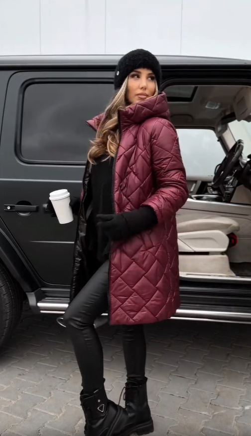 Natalie™ Quilted Hooded Winter Jacket