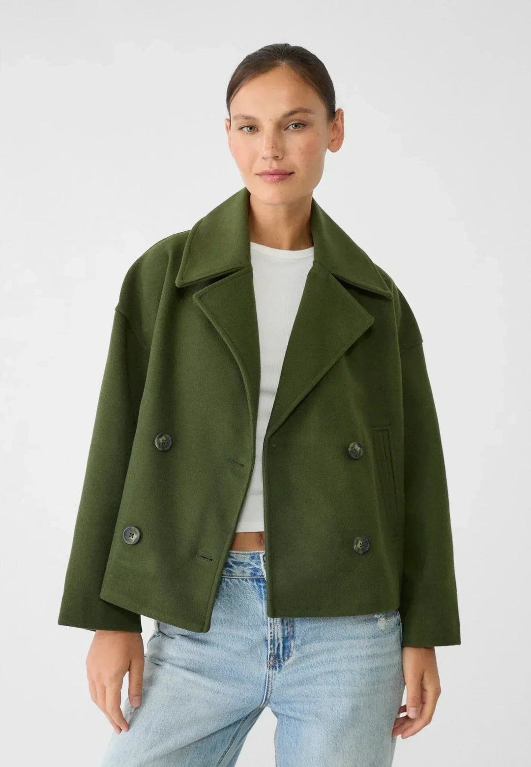 Claire™ Cropped Tailored Jacket