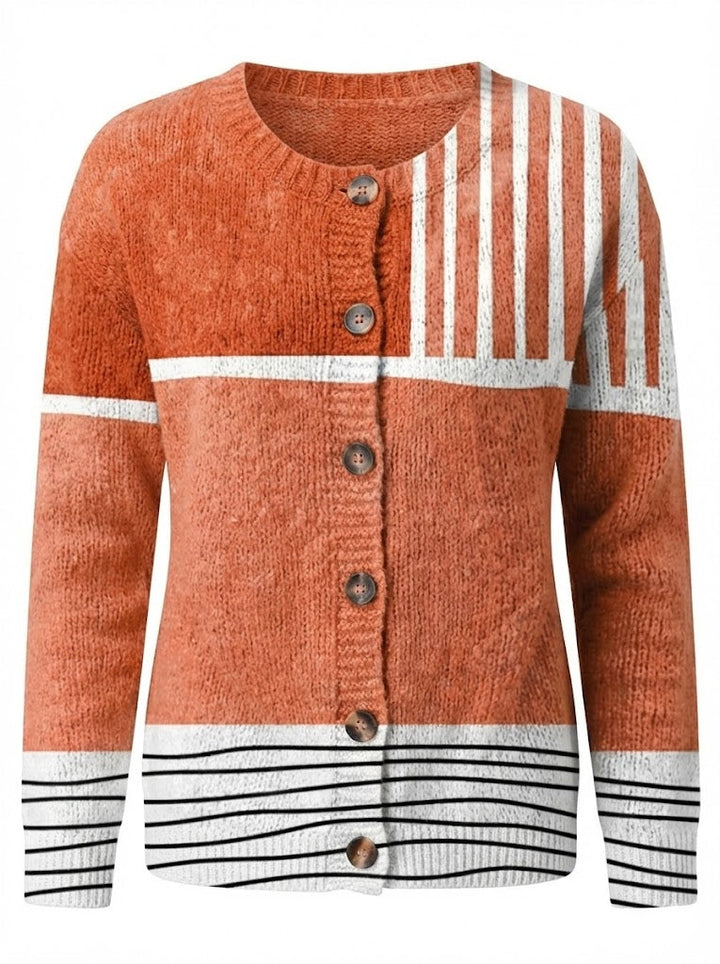 Ellison™ Vintage Art Button Cardigan