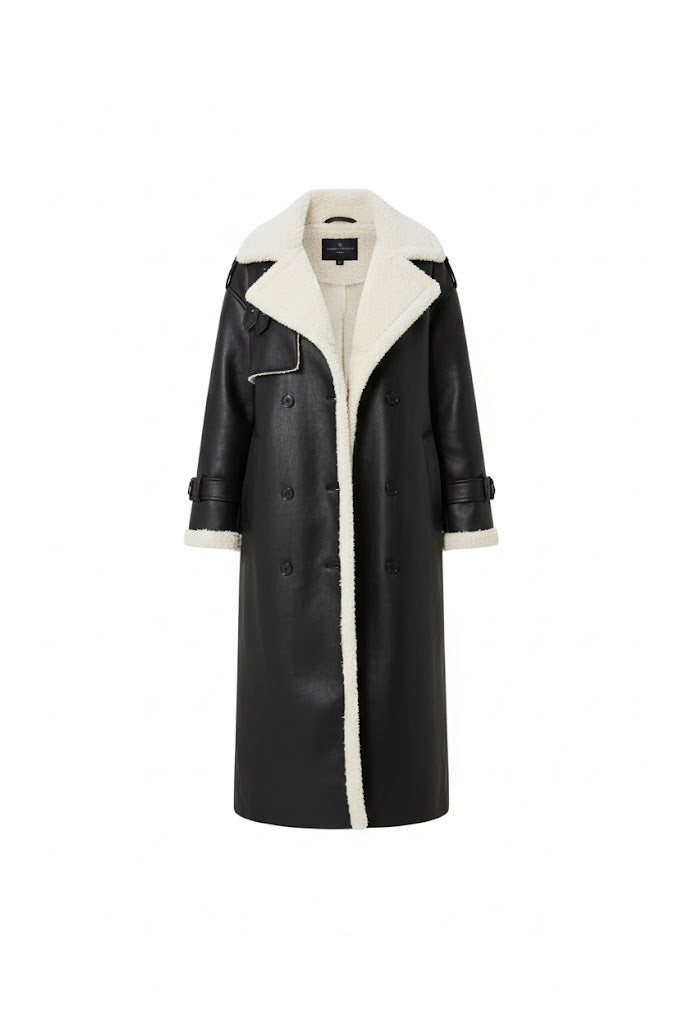 Sloane™ Shearling-Lined Statement Coat