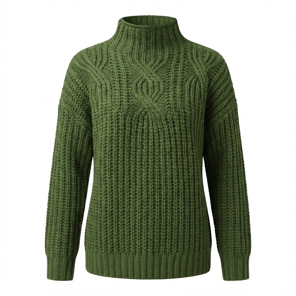Veda™ Chic and Cozy Cable Knit Sweater