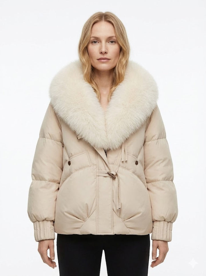 Evelyn™ Luxe Fur Collar Puffer Jacket