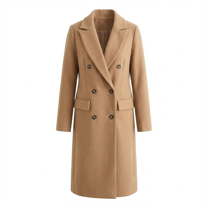 Sandra™ Tailored Double-Breasted Coat