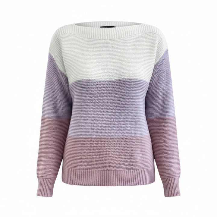 Aspen™ | Cozy Two-Tone Knit Sweater