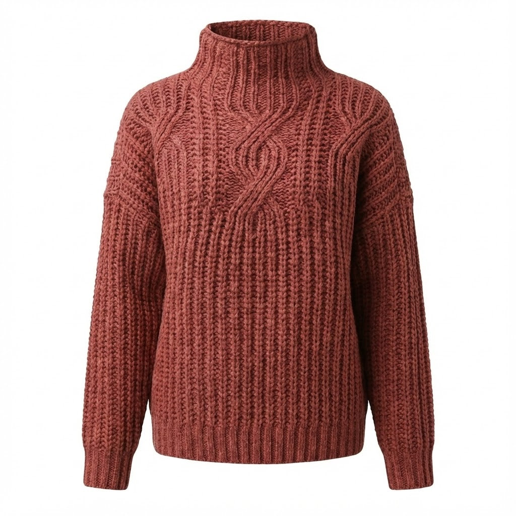 Veda™ Chic and Cozy Cable Knit Sweater
