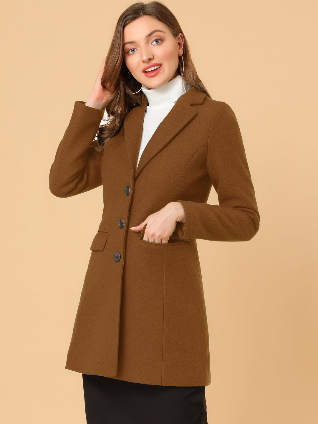 Naomi™ Tailored Classic Winter Coat