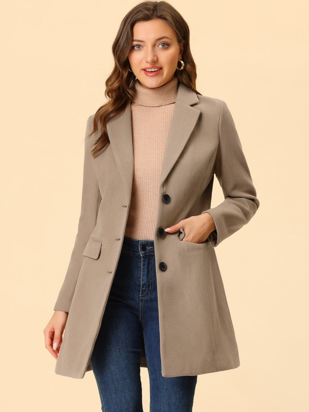Naomi™ Tailored Classic Winter Coat