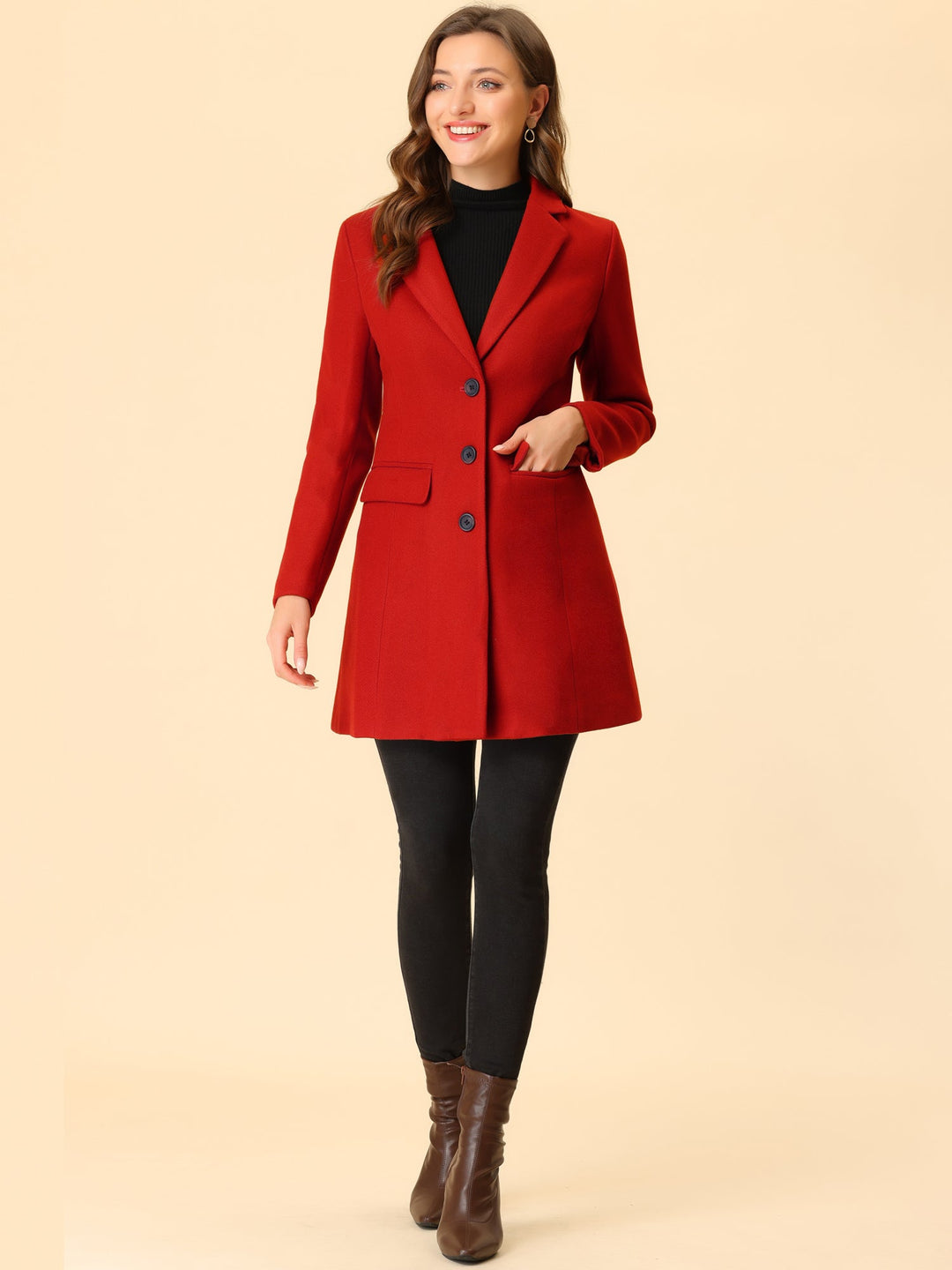 Naomi™ Tailored Classic Winter Coat